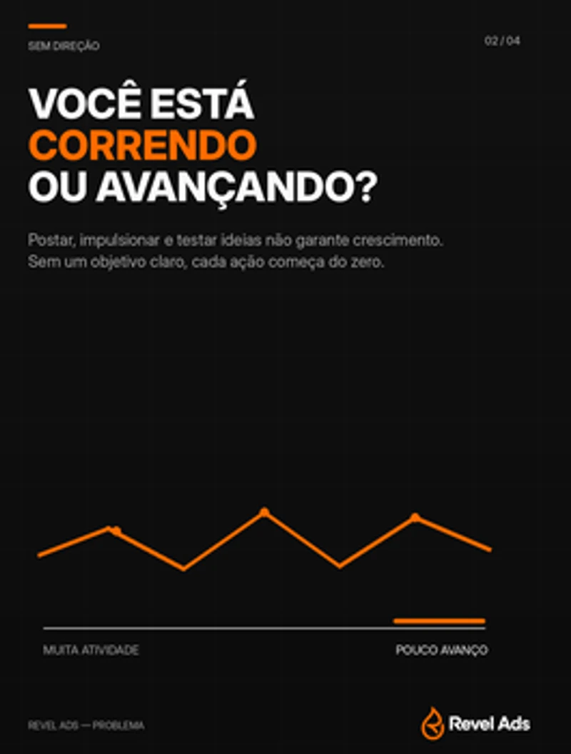 Slide 2: Você está correndo ou avançando?